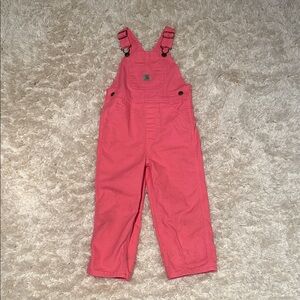 Carhartt Kids Coral Overalls